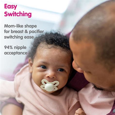 MAM Start Newborn Girl Pacifiers Best for Breastfed Babies Blue 3 Count ...