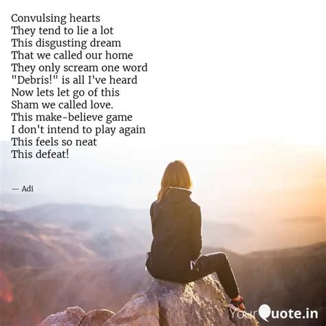 Convulsing hearts They te... | Quotes & Writings by Aditya Mohan ...
