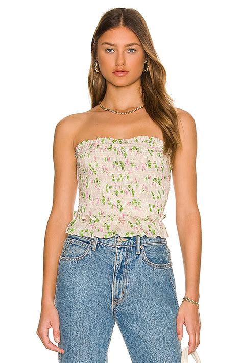 LPA Camara Top in Vanessa Print | REVOLVE