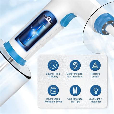 Buy Ear Wax Removal Kit, Rechargeable Electric Earwax Removal Ear ...