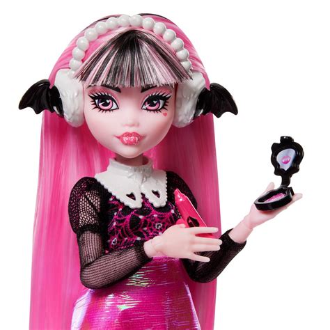 Monster High Skulltimate Secrets Fearidescent Draculaura Doll