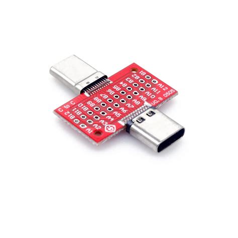 Treedix USB 3.1 Type-C Male to Female Test Board Circuirt Board 24Pin ...
