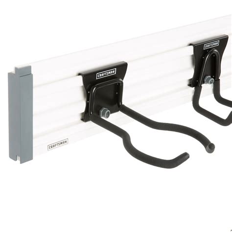 CRAFTSMAN VERSATRACK 20 -Piece 48-in White and Black Composite ...
