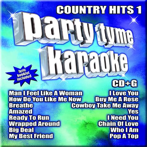 syb1081 – PARTY TYME KARAOKE – COUNTRY HITS 1 – Karaoke Korner