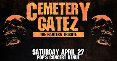 Cemetery Gatez@Pops Concert Venue, Pop's, East St Louis, 27 April 2024 ...