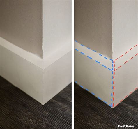 Image result for Baseboard Inside Corner Tips