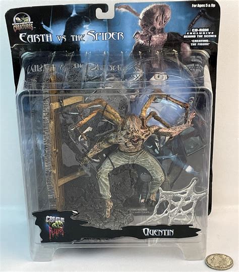 Lot - 2001 Stan Winston Creatures Earth Vs. The Spider "Quentin" & CD ...