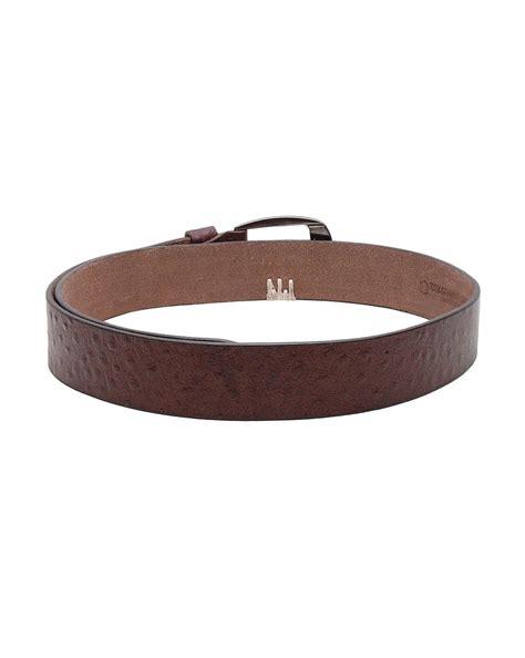 Teakwood Men Genuine Leather Brown Casual Belt – Teakwood Leathers