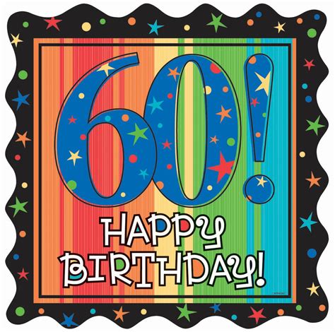 60Th Birthday Poster - Modern Poster Layouts