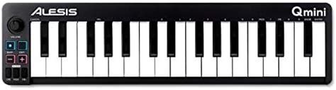 Alesis Qmini - Portable 32 Key USB MIDI Keyboard Controller with ...