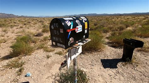 Ranch bordering Area 51 for sale, including black mailbox famous with ...