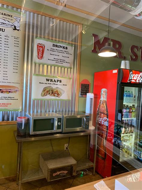 Menu at Mr Submarine restaurant, Phoenix, N 24th St