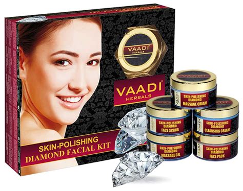Skin-Polishing Diamond Facial Kit (270 gms) — Vaadi Herbals I...