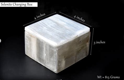 Selenite Crystal Box – Bhakti Samagri