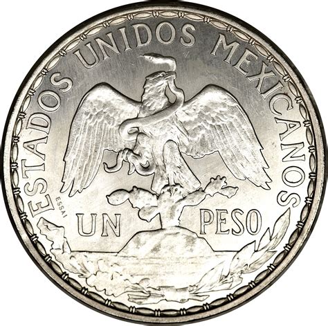 Mexico 1958 Peso Coin Values & Prices By Issue | Greysheet