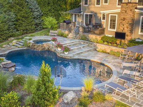 Inground Swimming Pool Designs Country