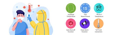 Wembley Toys Infrared Thermometer, Non Contact Forehead Thermometer ...