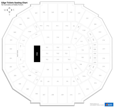 Edge Tickets Tickets at FedExForum - RateYourSeats.com