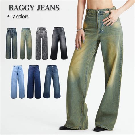 Merge Official - Baggy Jeans 7 Colors (พร้อมส่ง) | LINE SHOPPING
