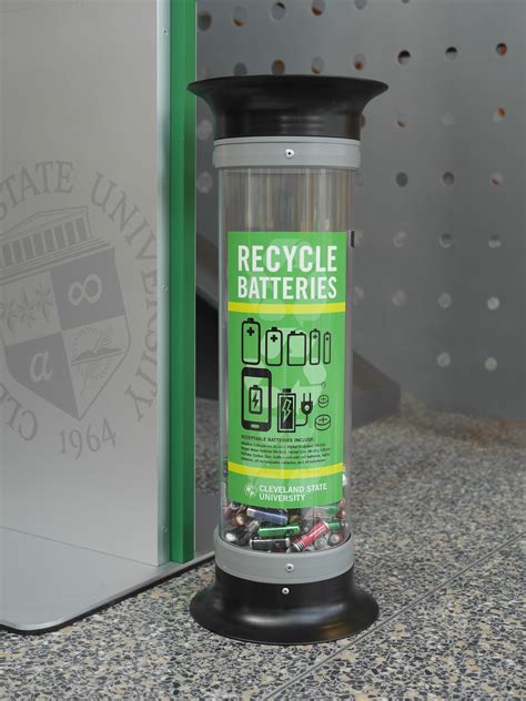 Battery Recycling Box - How to recycle batteries?: Indoor battery recycling containers