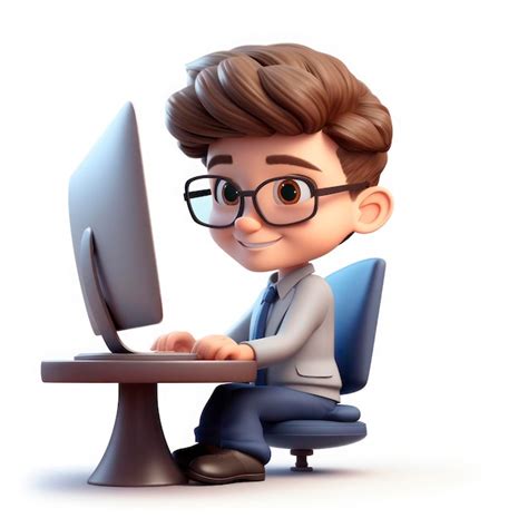 Computer Boy Drawing 的图像结果