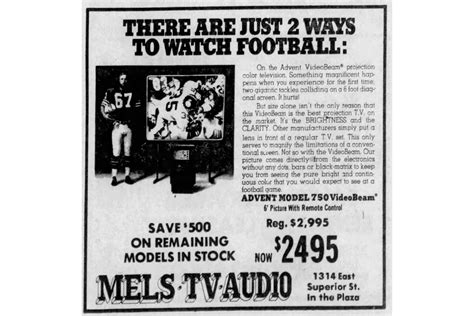 Bygones: Duluth got a big-screen TV demonstration in 1975 - Duluth News ...