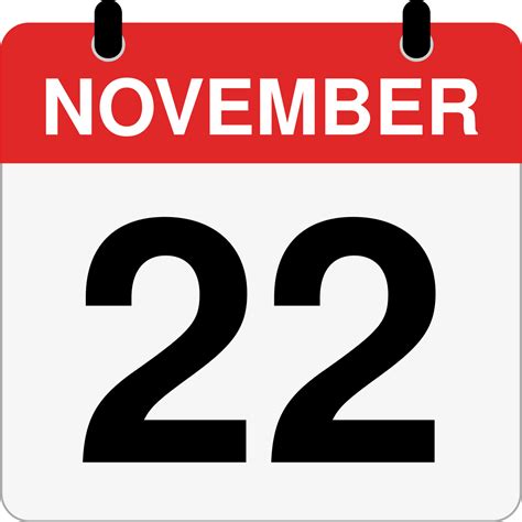 How Many Days Until November 22nd? - Inch Calculator