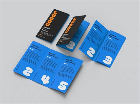 6 Free Premium Tri-Fold Brochure Mockup PSD Files - Good Mockups