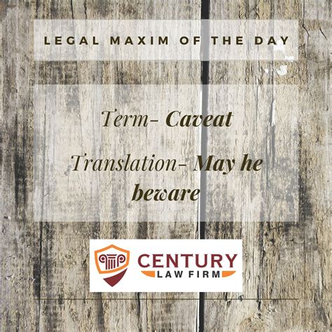 Caveat - Legal Maxim Meaning and Explanation