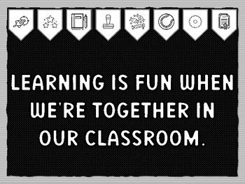 LEARNING IS FUN WHEN WE'RE TOGETHER IN OUR CLASSROOM. Meet The Teacher ...