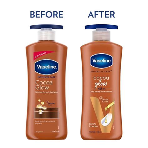 Dgroce.com - Vaseline Cocoa Glow Body Lotion - 400 ml