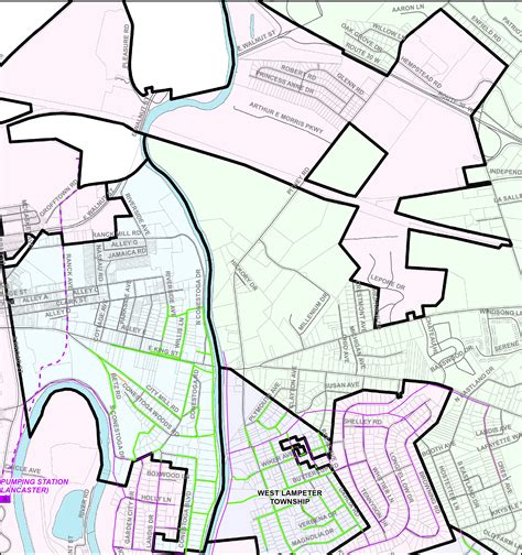 Map A2 – Suburban Lancaster Sewer Authority