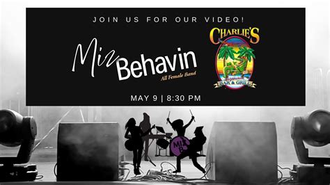 Miz Behavin Debut at Charlies Neighborhood Bar & Grill (Video Shoot ...