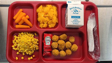 Elementary lunch: Popcorn Chicken, PNW : r/schoollunches