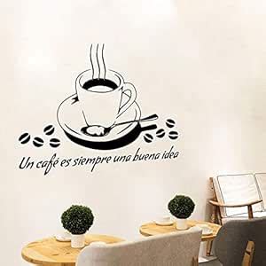 Buy Gadgets Wrap Un Cafe ES Siempre UNA Buena idea Spanish Wall Sticker ...