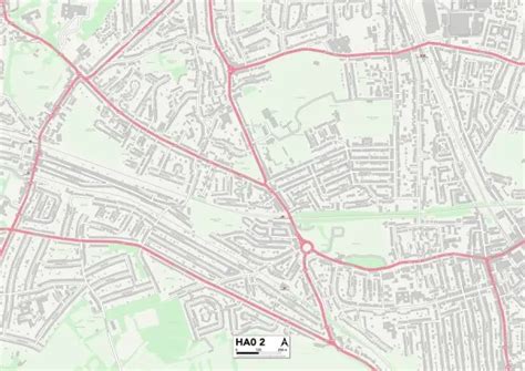 Image result for Ha Postcode Map