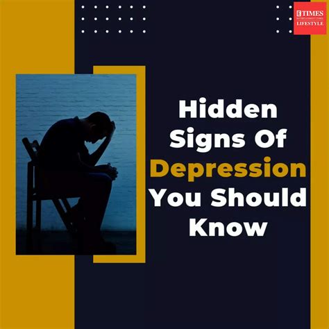 Hidden signs of depression you should know