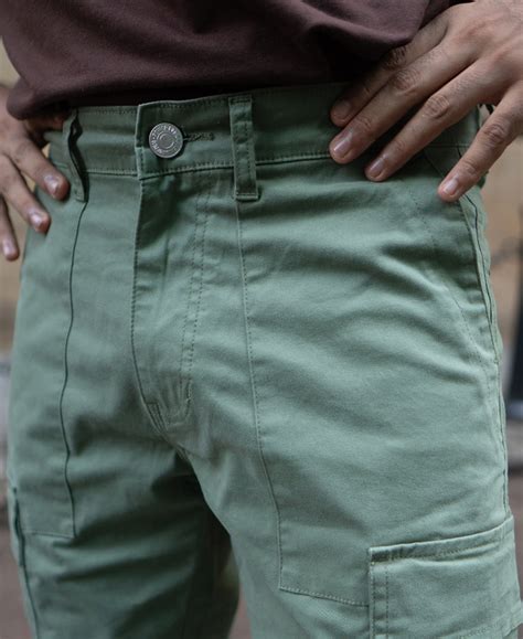 Olive Cotton Cargo Pant – Powerlook