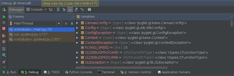 Image result for Step through Python Code PyCharm