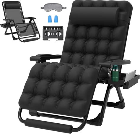 ZENPETIO Oversized Zero Gravity Chair, 33In XXL Zero Gravity Recliner ...