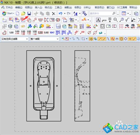 UG导出2D图纸（DWGDXF)的详细图文教程 -CAD之家