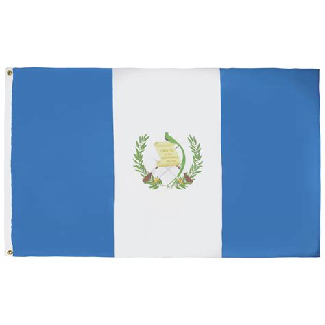 Guatemalan Flag Blue Flag Of Guatemala, Guatemalan Flag" Art Print For