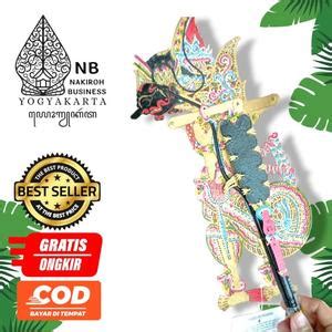 Jual Wayang Kulit Kidangan Super Halus Duryudana Duryudono - Emas - Kab ...