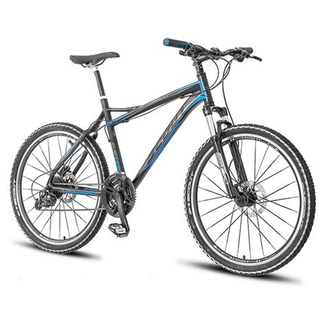Bicikl MONTAIN VISITOR SCOUT SUB-ZERO sa V-BRAKE kočnicama crno plavo ...