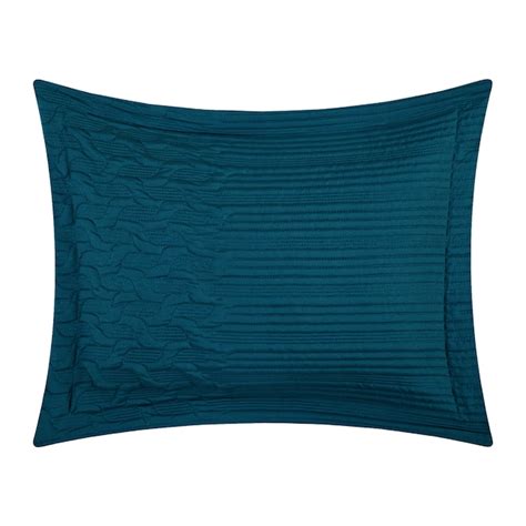 Chic Home Design Jazmine 3-Piece Teal Queen Comforter Set in the ...
