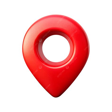 3d Location Icon, 3d Red Icon, Location 3d Icon, 3d Icon Ai PNG Transparent Image and Clipart ...