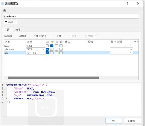 SQLite Data Base Layout 的图像结果