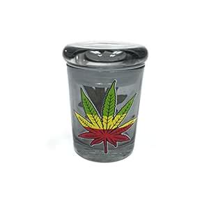 Fess Jars 3oz Top Jar Glass Odorless Medical Jar Herb Storage Container ...