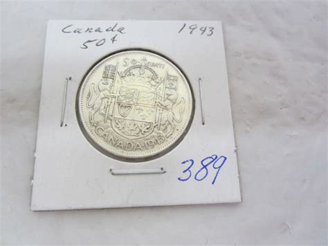CANADIAN 1943 FIFTY CENT PIECE