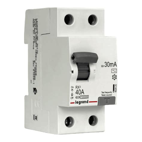 Diferencial RX3 2x40A 30ma AC Legrand Ref 402025 | Ferrelectrica ...